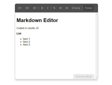 Markdown Editor